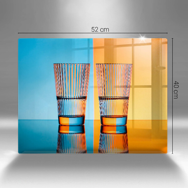 Deska za sporák Dvě sklenice vody