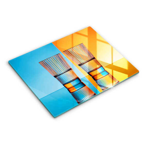 Deska za sporák Dvě sklenice vody