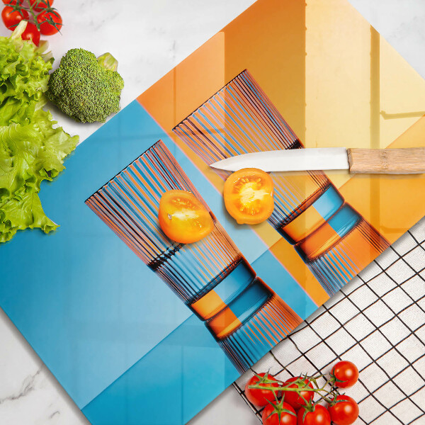 Deska za sporák Dvě sklenice vody