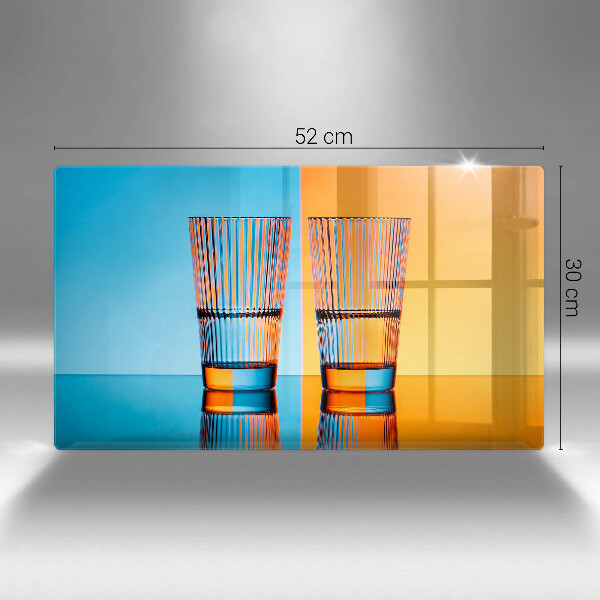 Deska za sporák Dvě sklenice vody