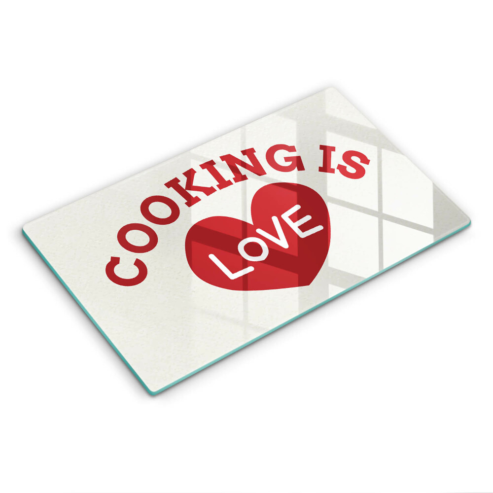 Deska za sporák Cooking is love