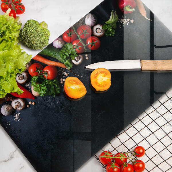 Deska za sporák Barevná zelenina