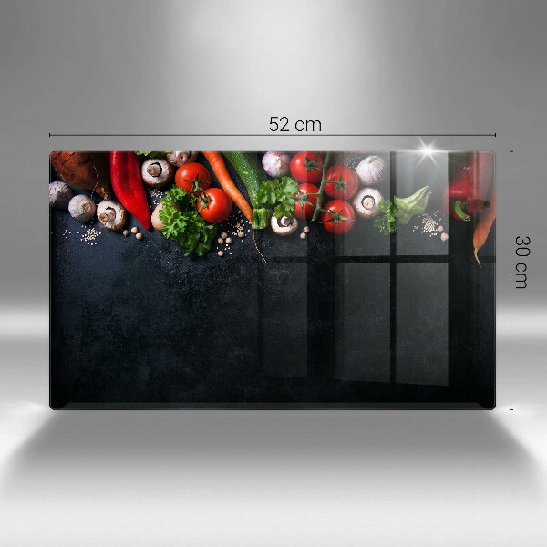 Deska za sporák Barevná zelenina