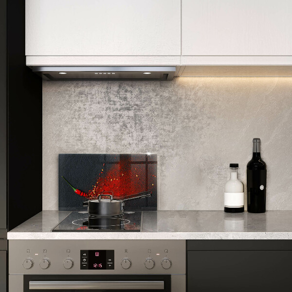 Sklo za sporák Čili paprička