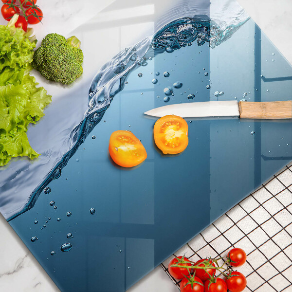 Sklo za sporák Modrá voda