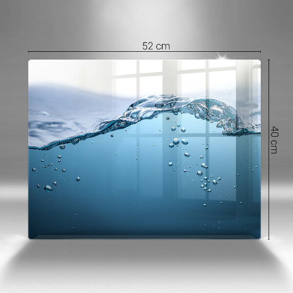 Sklo za sporák Modrá voda