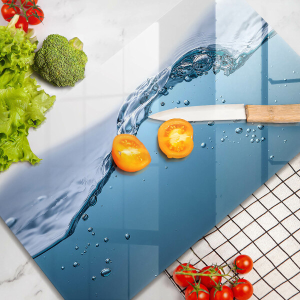 Sklo za sporák Modrá voda