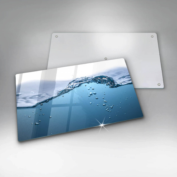 Sklo za sporák Modrá voda