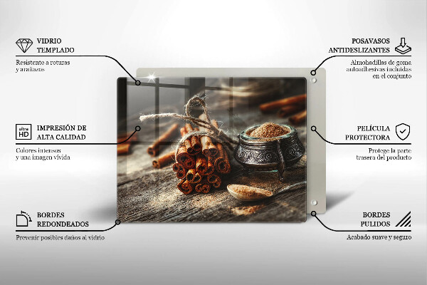 Sklo za sporák Vanilkové lusky