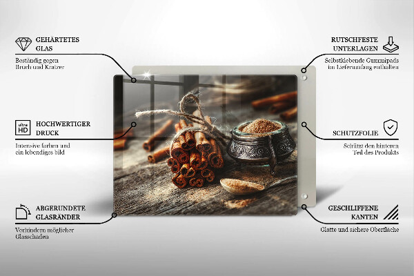 Sklo za sporák Vanilkové lusky