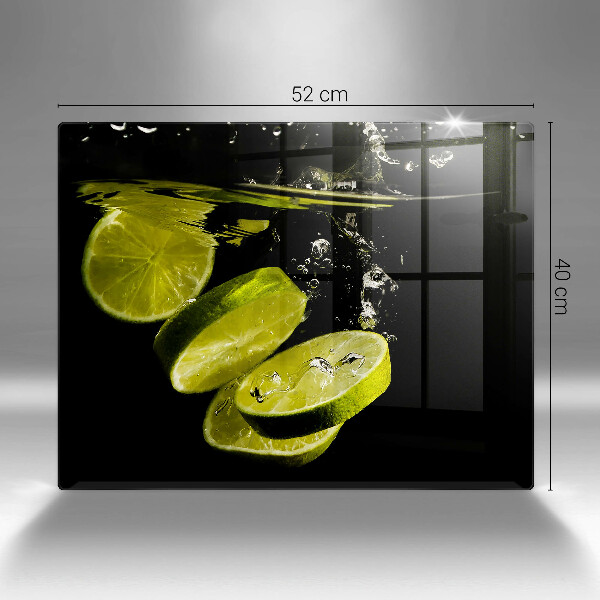 Sklo za sporák Limetky ve vodě