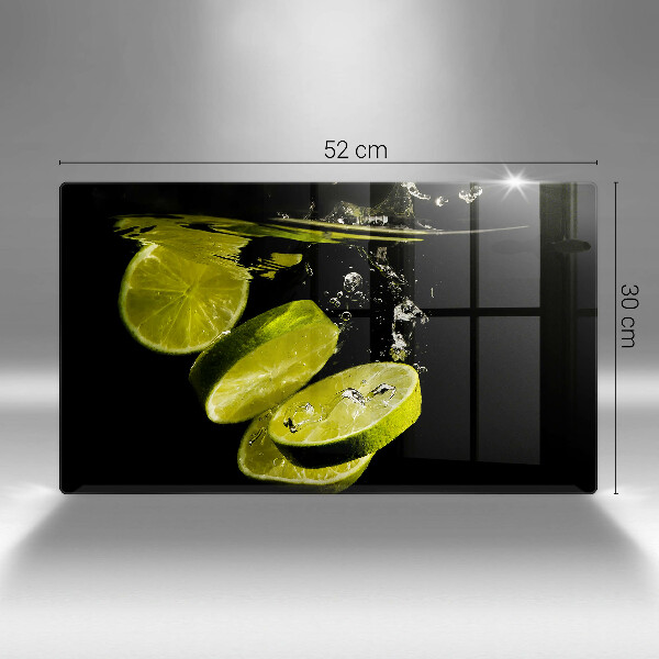 Sklo za sporák Limetky ve vodě