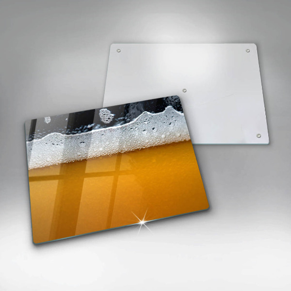 Sklo za sporák Pijte pivní pěnu