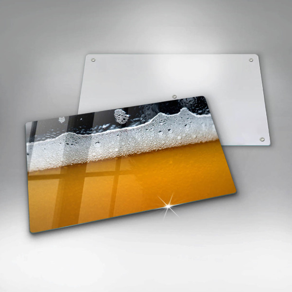 Sklo za sporák Pijte pivní pěnu