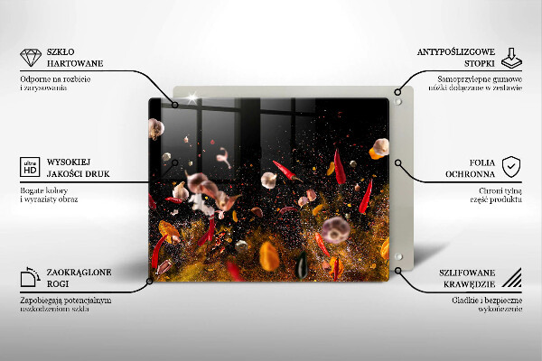 Sklo za sporák Pálivé koření