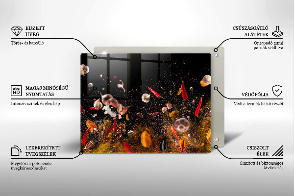 Sklo za sporák Pálivé koření