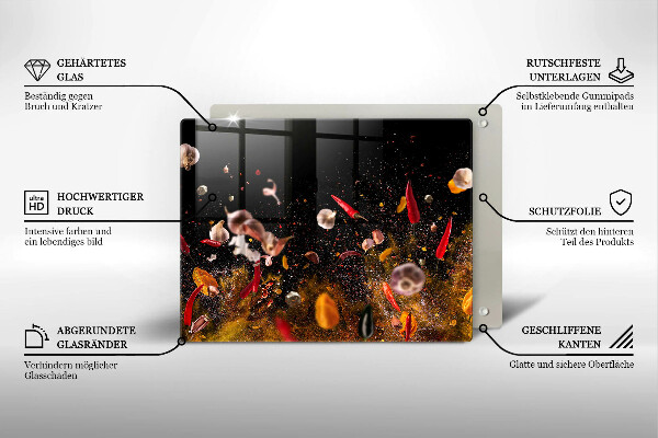 Sklo za sporák Pálivé koření