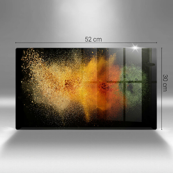 Sklo za sporák Barevné koření