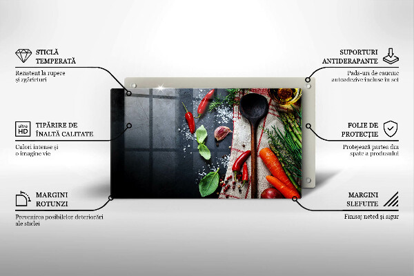 Kryt na varnou desku Kuchyňské jídlo