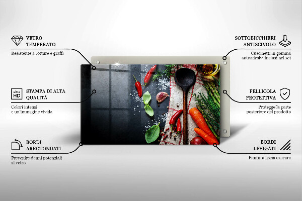 Kryt na varnou desku Kuchyňské jídlo