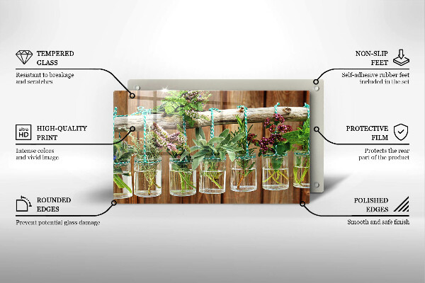 Kryt na varnou desku Byliny rostliny ročník