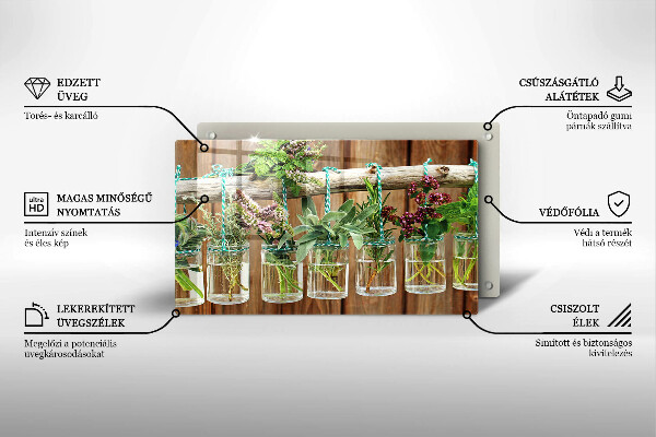 Kryt na varnou desku Byliny rostliny ročník