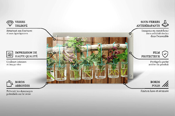Kryt na varnou desku Byliny rostliny ročník