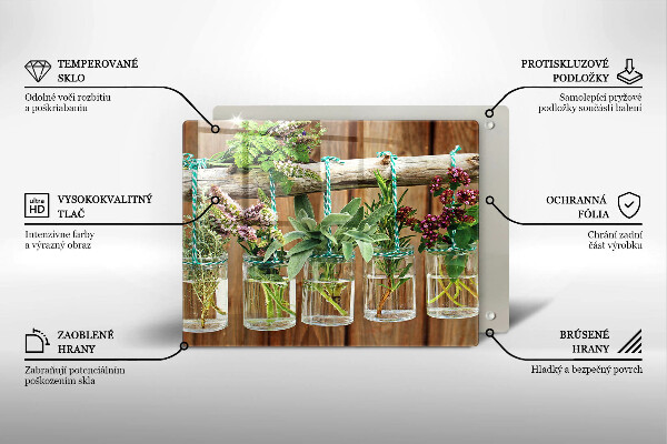 Kryt na varnou desku Byliny rostliny ročník