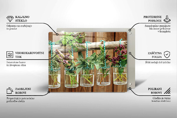 Kryt na varnou desku Byliny rostliny ročník