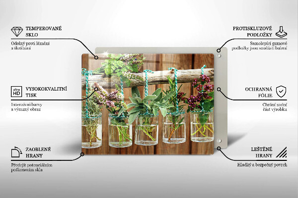 Kryt na varnou desku Byliny rostliny ročník