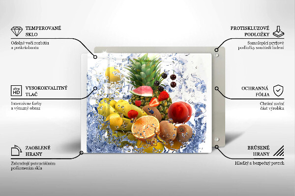 Kryt na varnou desku Šťavnaté ovoce a voda