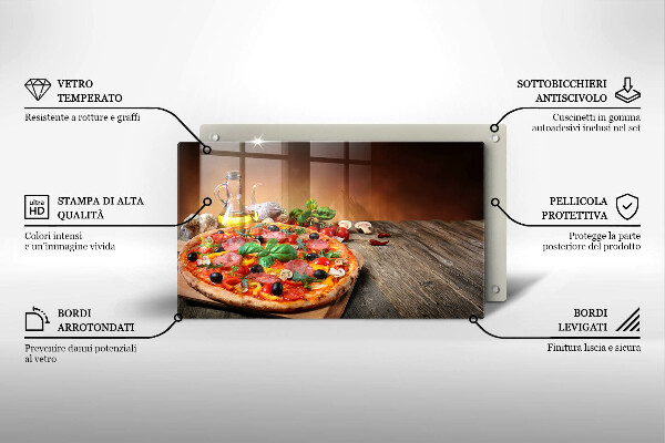 Kryt na varnou desku Italská pizza