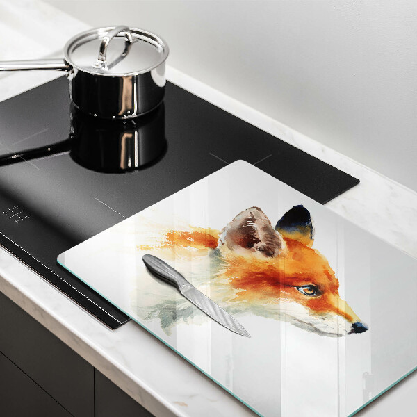 Sklo za sporák Malovaná liška