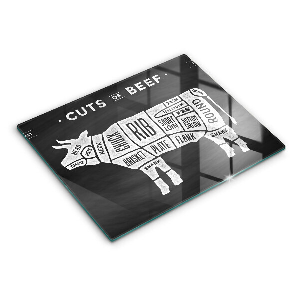 Sklo za sporák Kravské maso hovězí maso