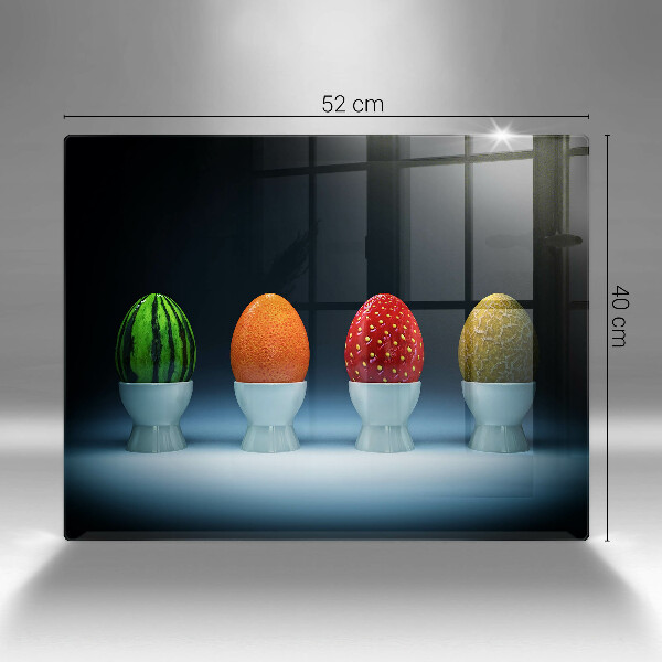 Kryt na varnou desku Abstraktní ovocná vejce