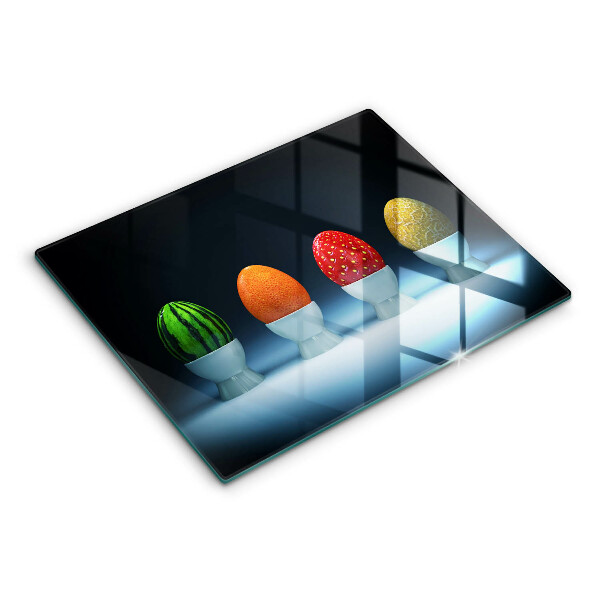 Kryt na varnou desku Abstraktní ovocná vejce