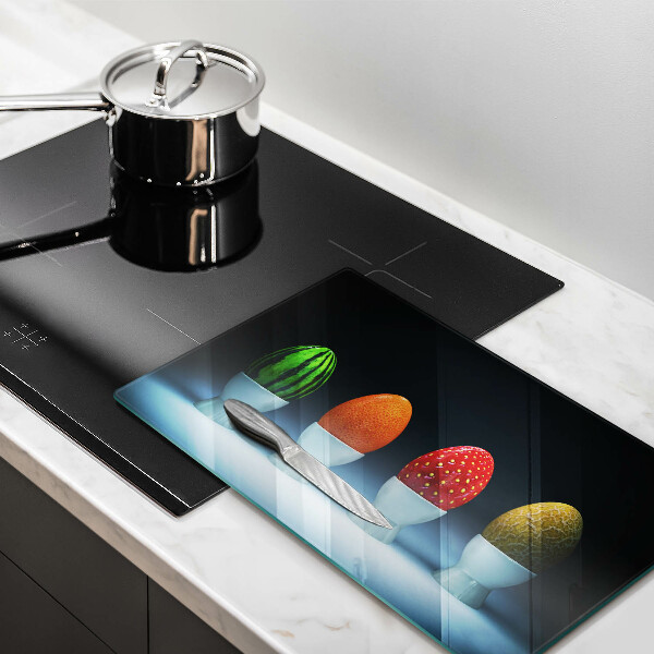 Kryt na varnou desku Abstraktní ovocná vejce