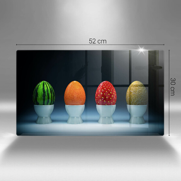 Kryt na varnou desku Abstraktní ovocná vejce