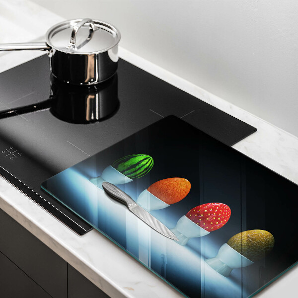 Kryt na varnou desku Abstraktní ovocná vejce