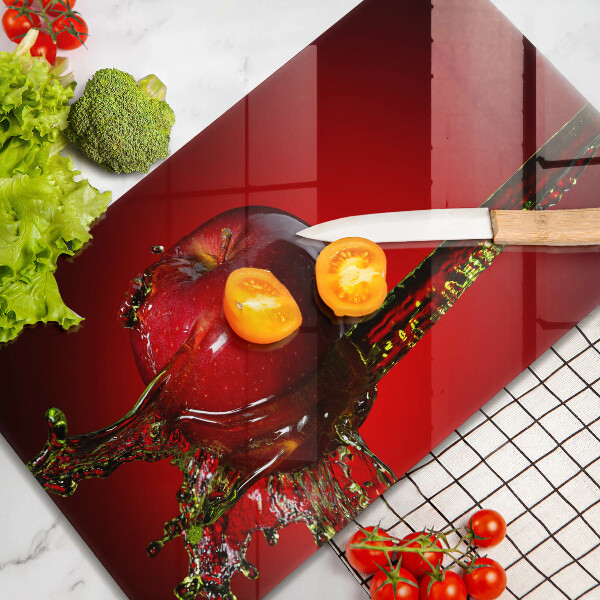 Kryt na varnou desku Apple ovoce ve vodě