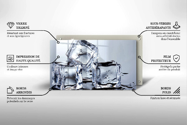 Kryt na varnou desku Ledové kostky