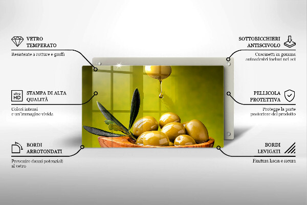 Kryt na varnou desku Chutné olivy