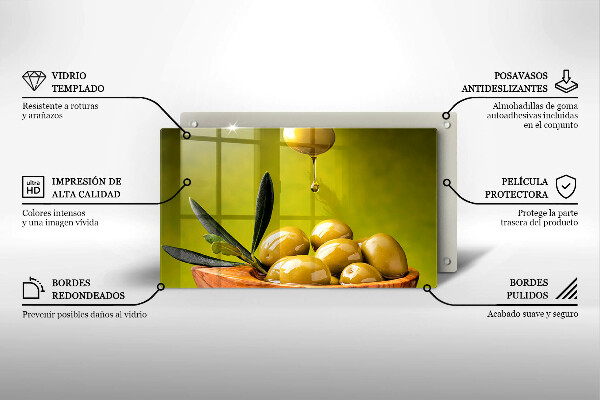 Kryt na varnou desku Chutné olivy