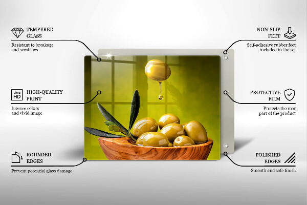 Kryt na varnou desku Chutné olivy