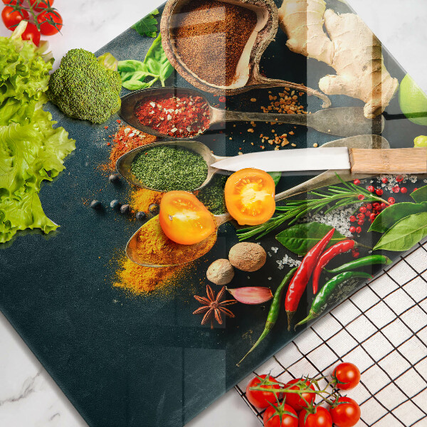 Kryt na varnou desku Kuchyňské lžíce na koření