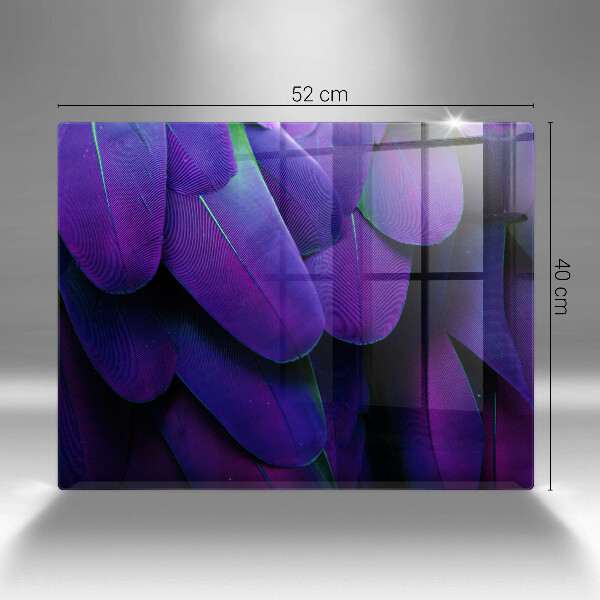 Sklo za sporák Neonové peří