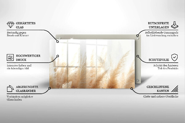 Kryt na varnou desku Pampová tráva