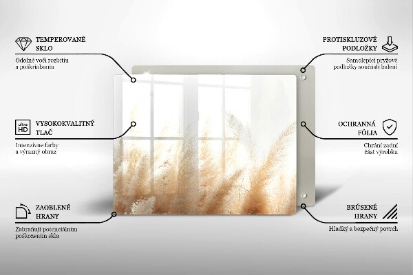 Kryt na varnou desku Pampová tráva