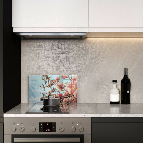 Kryt na varnou desku Růžové květy strom