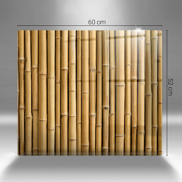 Sklo za varnou desku Přírodní boho bambus